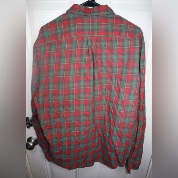 Ralph Lauren Plaid Cotton Button Down Shirt Long Sleeve SIZE XL - Picture 3 of 3